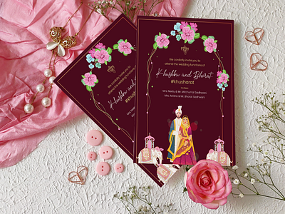 Wedding Invitation Card Design