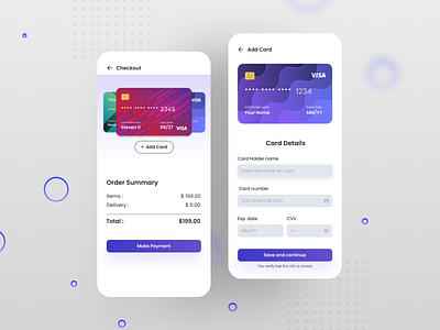 Credit card checkout screen checkout creditcard design u ui uidesign