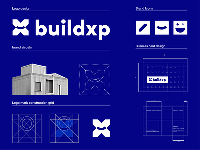 Buildxp branding branding design graphic design illustration logo logodesign logotype minimal vector