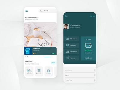 Meetap App app app design design interface main page marketplace menu minimal services ui ui design ux