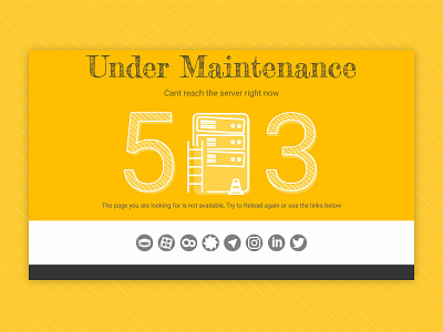 MTN-Irancell Error page#3 502 503 design designer error page error pages gateway illustraor illustration irancell maintenance mtn mtni vector webpage
