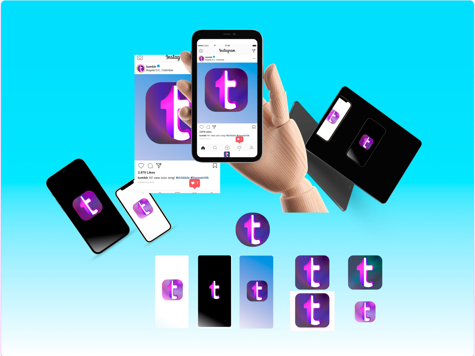 New Icon TUMBLR feat UX/UI & Figma =) by