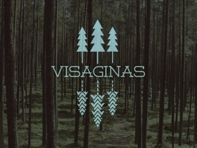 VSG city forest lithuania lituva logo lt tree visaginas