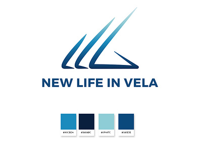 New Life In Vela brand design brand identity branding design graphic design logo logodesign