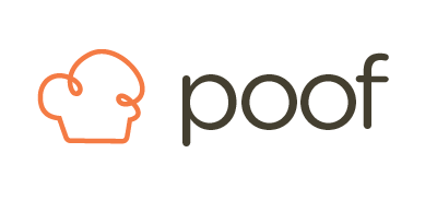 poof identity logo
