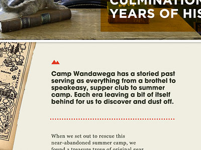 Camp Website Layout camp great outdoors