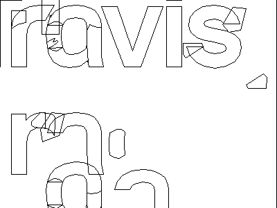 Messing up some type chalet identity logo typography