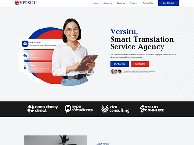 Translator Landing Pages Design