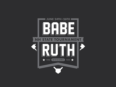 Babe Ruth Tournament Logo babe ruth badge baseball logo t shirt tournament