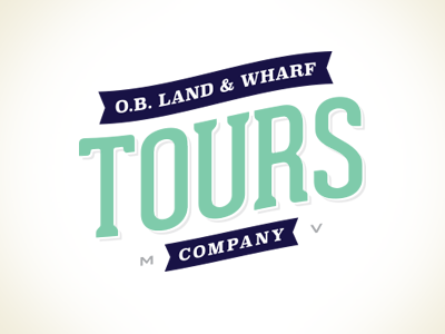 Oblw antique banner logo tours vineyard