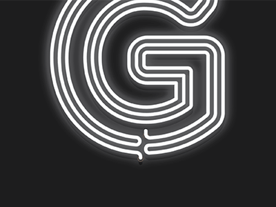 Neon Flicker animation flicker g gif glow light neon off on