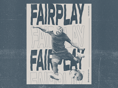 UEFA – FairPlay. Poster fairplay graphic design poster poster design uefa