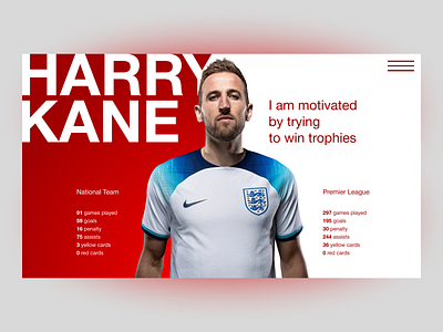 Harry Kane. Main Page