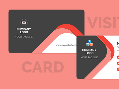 visiting card graphic design