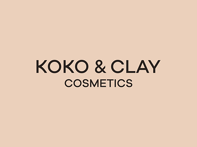 koko & clay branding beauty berlin brand design brand identity branding branding design cosmetic cosmetics design logo logodesign logotype packaging