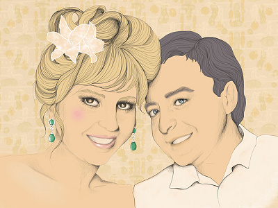 Portraits commissions colorful digital drawing illustration lines photoshop portraits wacom