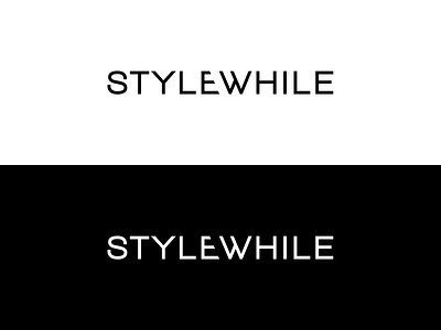 Stylewhile Logo clothes dresses fashion ipad app logo photo