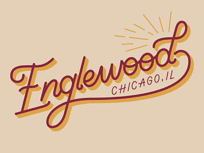 Englewood chicago lettering typography