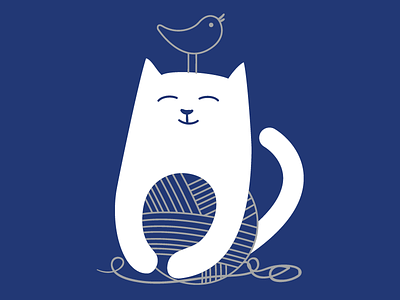 cute cat cartoon cat illustration