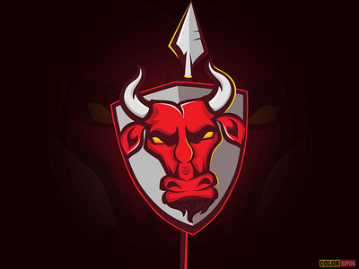 Bull Mascot Logo