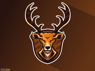 Deer Mascot Logo