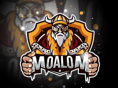 King Mascot Logo