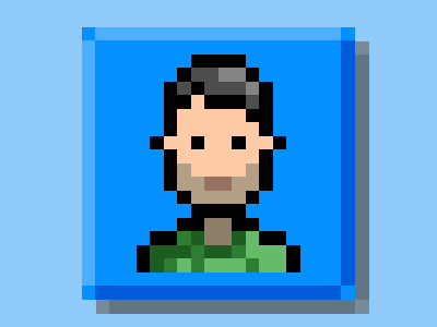 Pixel Art Avatar Rotation animation art avatar gif pixel profile