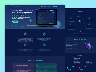TradesLeague - stock exchange and cryptocurrency service