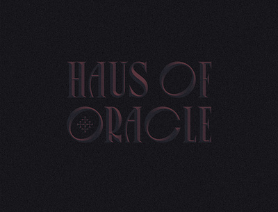 Haus of Oracle — Cinematic Identity branding logo design