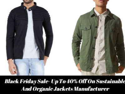 Black Friday Sale- 40% Off On Sustainable Jackets apparels australia branding bulk canada design europe logo sustainablejackets uae uk usa