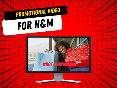 Promotional Video For H&M animation branding motion graphics