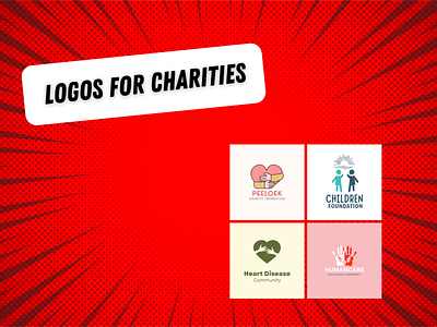 Logos for charities branding graphic design logo
