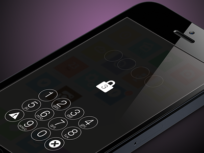 Unlocking iOS7 app app design apple button icons ios7 iphone lock ui unlock screen