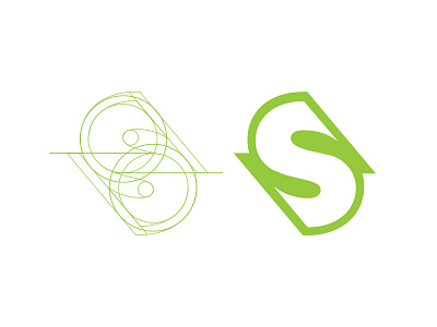 Re: Branded Stung branding green identity design letters logos nandor tamas outline s stungmedia