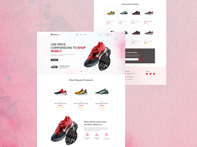 Shoe Shop UI Design