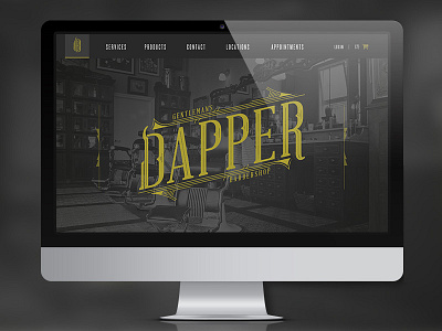 Dapper Barbershop Site