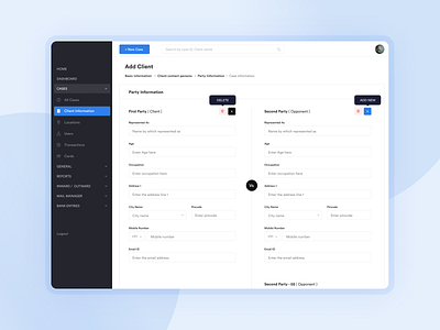 Dashboard Forms