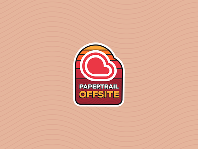 Sticker Design for Papertrail Offsite Event !!! 🎤🎤 artwork branding design graphic design illustration illustration art illustrations logo ui design vector illustration