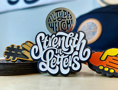 Deals! custom deals discount goods illustration lettering merch pins stuff type