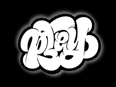 Play / Hard Ambigram