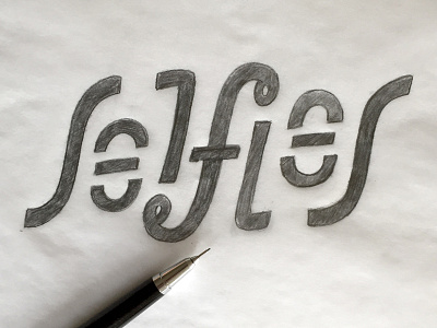 Selfie Ambigram