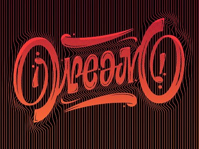 Dream Ambigram ambigram dream letterfarm lettering