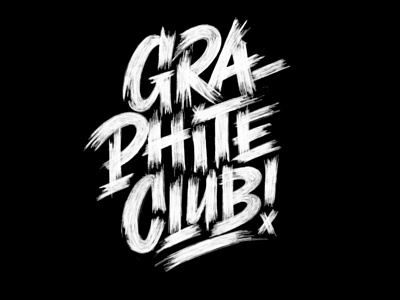 Graphite Club graphite graphite club ipad lettering pencil pushers