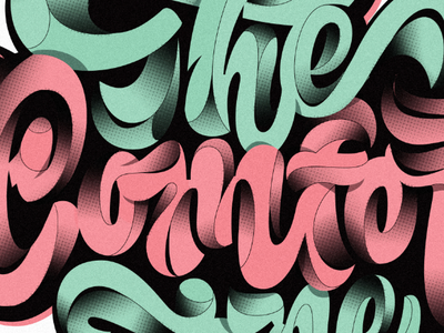 The Comfort Zone adobe comfort zone design hand lettering illustrator lettering live lettering