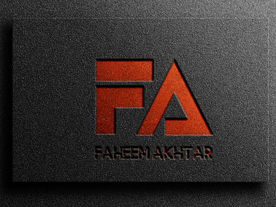 FA logo designe