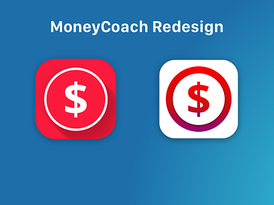 Moneycoach Icon Redesign app finance ios ios9 iphone money personal