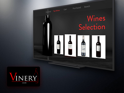 Winery Club App for Apple TV app apple apple tv shopping tvos vino wine