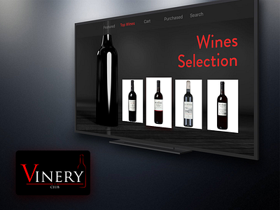 Winery Club App for Apple TV