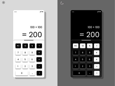 DailyUI Challenge #004
Calculator