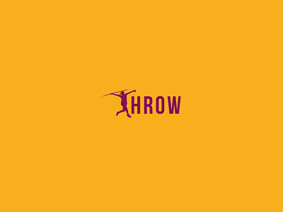 Throw concept graphic design logo logo design logotype minimalistic simple throw